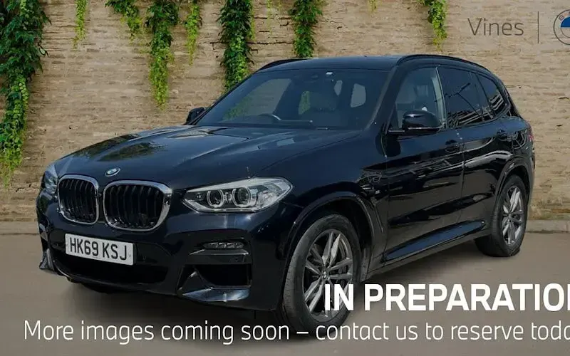 Used BMW X3 M Sport 190 HP (139 kW) 2019 Black SUV