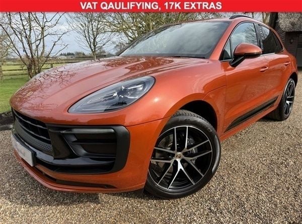 Orange Used 2023 Porsche Macan SUV | £69,588 - Image 1/1