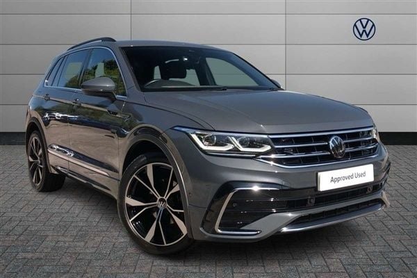 Grey Used 2022 VW Tiguan R-line SUV | £25,990 (Fair price) - Image 1/4