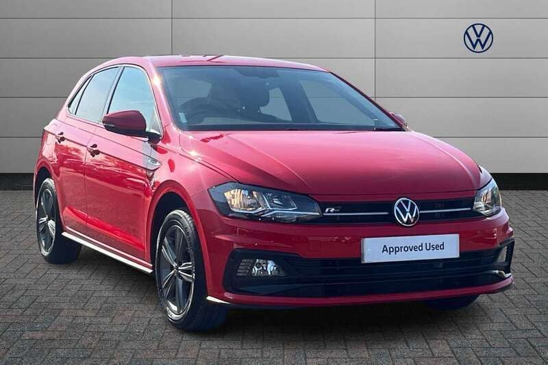 Red Used 2021 VW Polo R-line Hatchback | £17,250 (Fair price) - Image 1/4