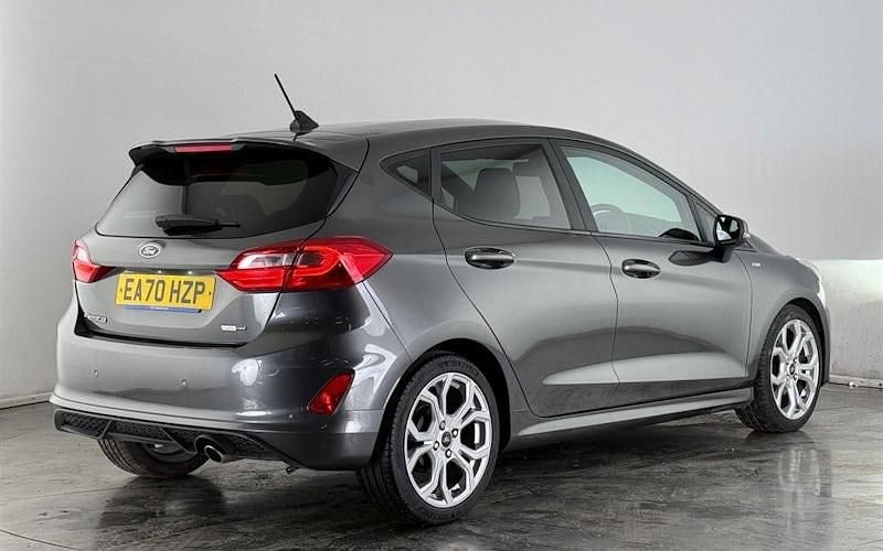Used Ford Fiesta ST-Line 125 HP (91 kW) 2020 Grey Hatchback