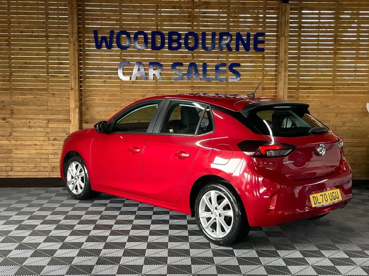 Used Vauxhall Corsa 75 HP (55 kW) 2020 Red Hatchback