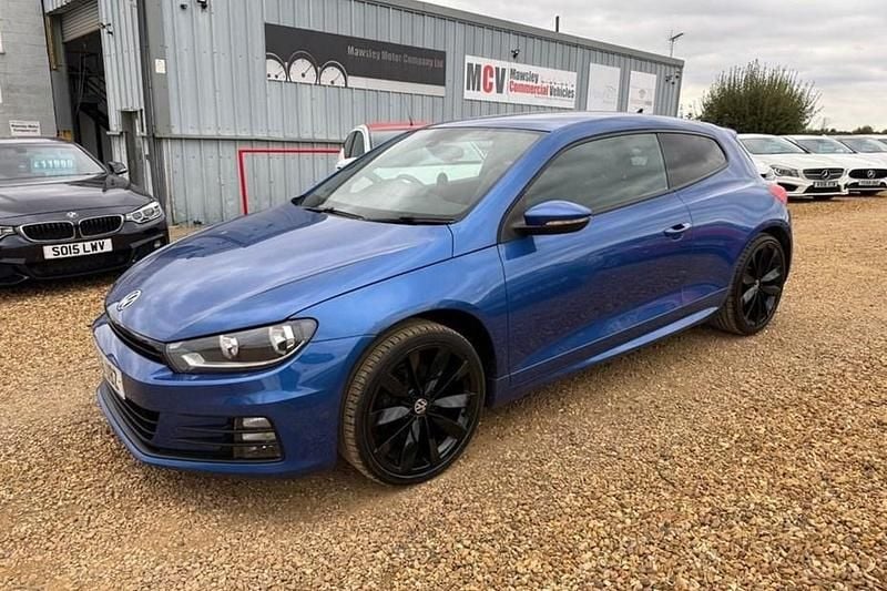 Blue Used 2016 VW Scirocco R-line Coupe | £10,390 (Fair price) - Image 1/1