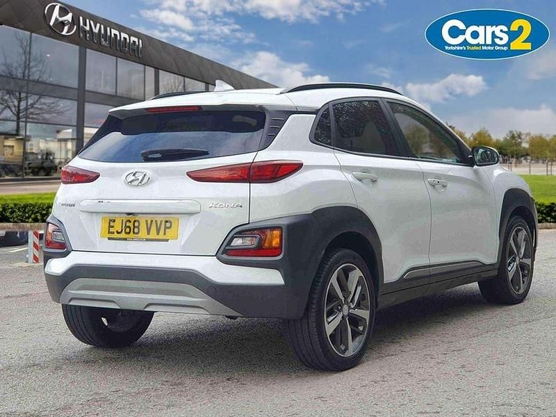 Used Hyundai Kona Premium 120 HP (88 kW) 2018 White SUV