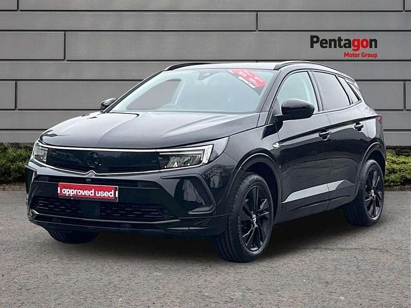 Used Vauxhall Grandland X GS Line 128 HP (94 kW) 2022 Black SUV