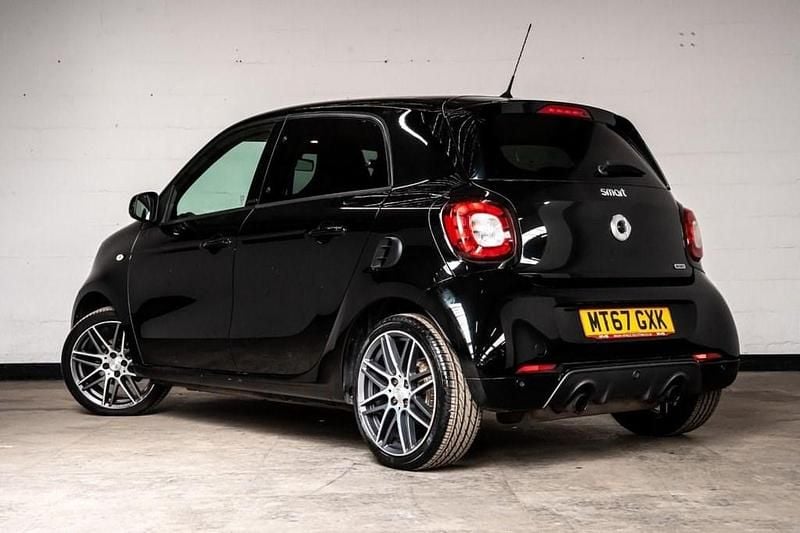 Used Smart ForFour Brabus Xclusive 109 HP (80 kW) 2017 Black Hatchback