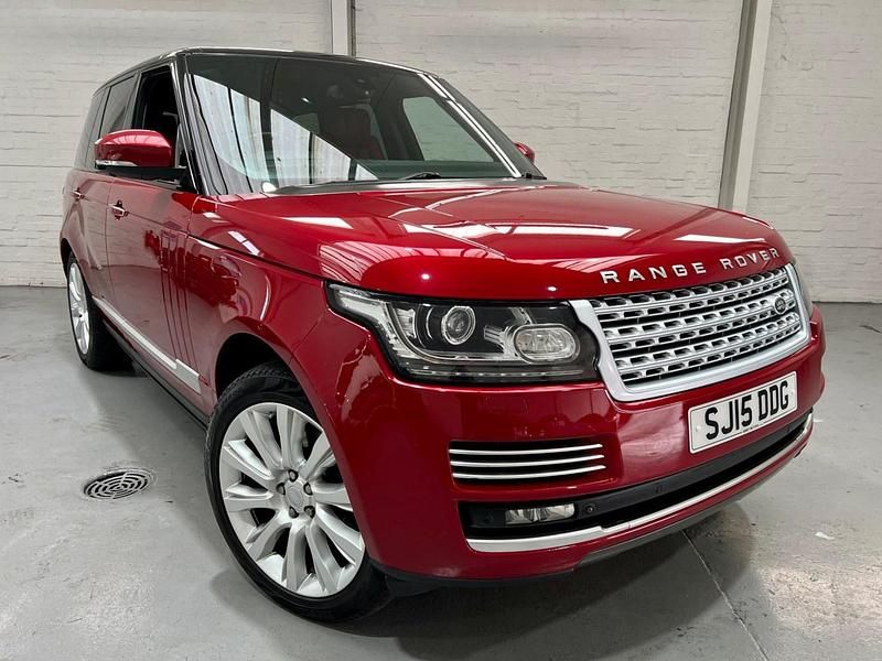 Red Used 2015 Land Rover Range Rover Autobiography SUV | £19,995 (A bit pricey) - Image 1/4