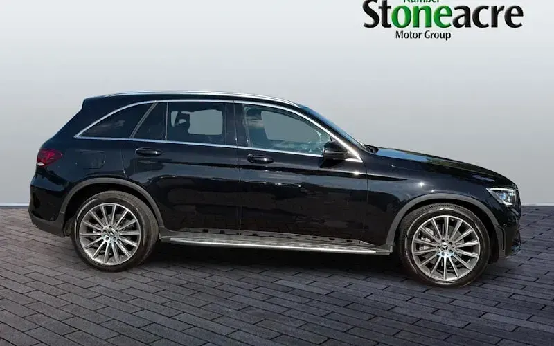 Used Mercedes GLC220 AMG line 194 HP (142 kW) 2022 Black SUV