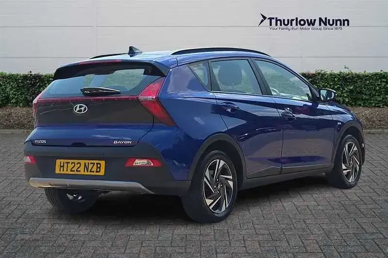 Used Hyundai Bayon SE 100 HP (73 kW) 2022 Blue SUV