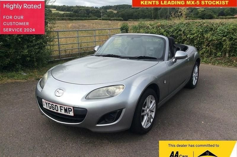 Silver Used 2010 Mazda MX5 Cabriolet | £6,995 (Fair price) - Image 1/1