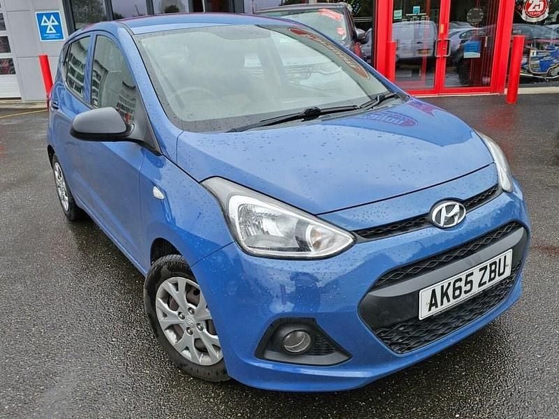 Blue Used 2015 Hyundai i10 Hatchback | £4,495 (Fair price) - Image 1/4