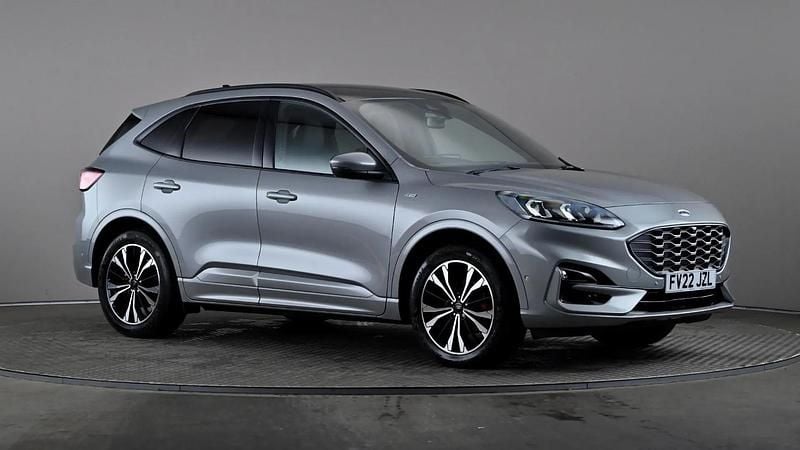Silver Used 2022 Ford Kuga ST-Line X SUV | £22,598 (Fair price) - Image 1/4