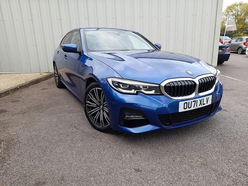 Used BMW 330e M Sport 2021 Blue Sedan