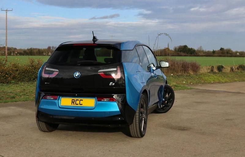 Used BMW i3 125 kW (170 HP) 2017 Blue Hatchback
