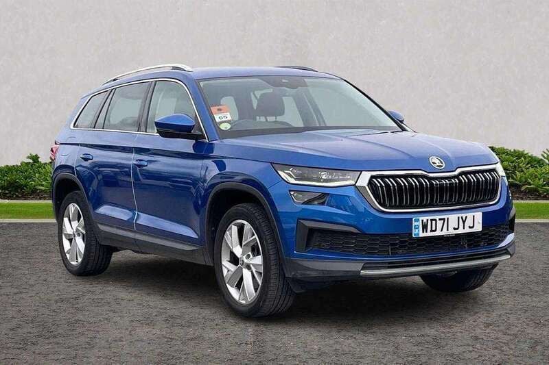 Blue Used 2022 Skoda Kodiaq SE L SUV | £26,994 (Fair price) - Image 1/4
