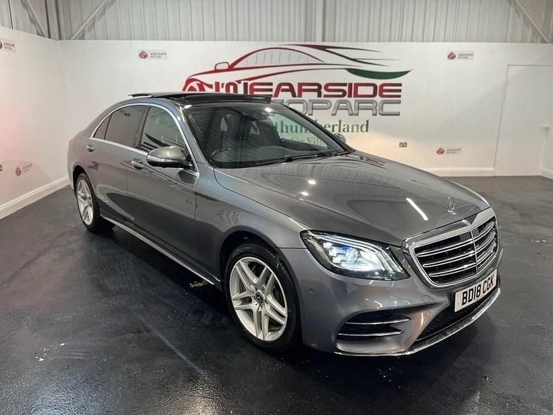 Grey Used 2018 Mercedes S350 AMG Line Premium Sedan | £23,999 (Fair price) - Image 1/4