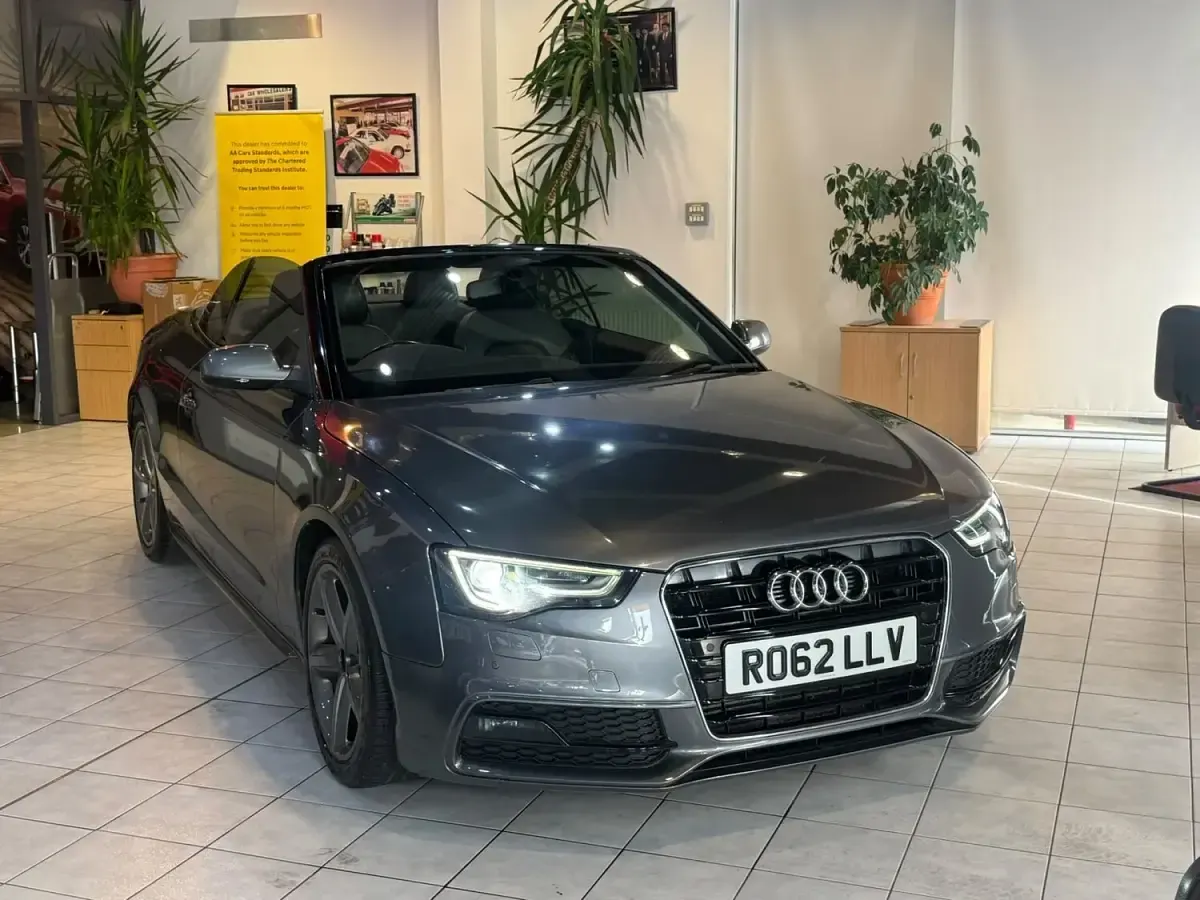 Used Audi A5 Cabriolet S-Line 2012 Grey Cabriolet