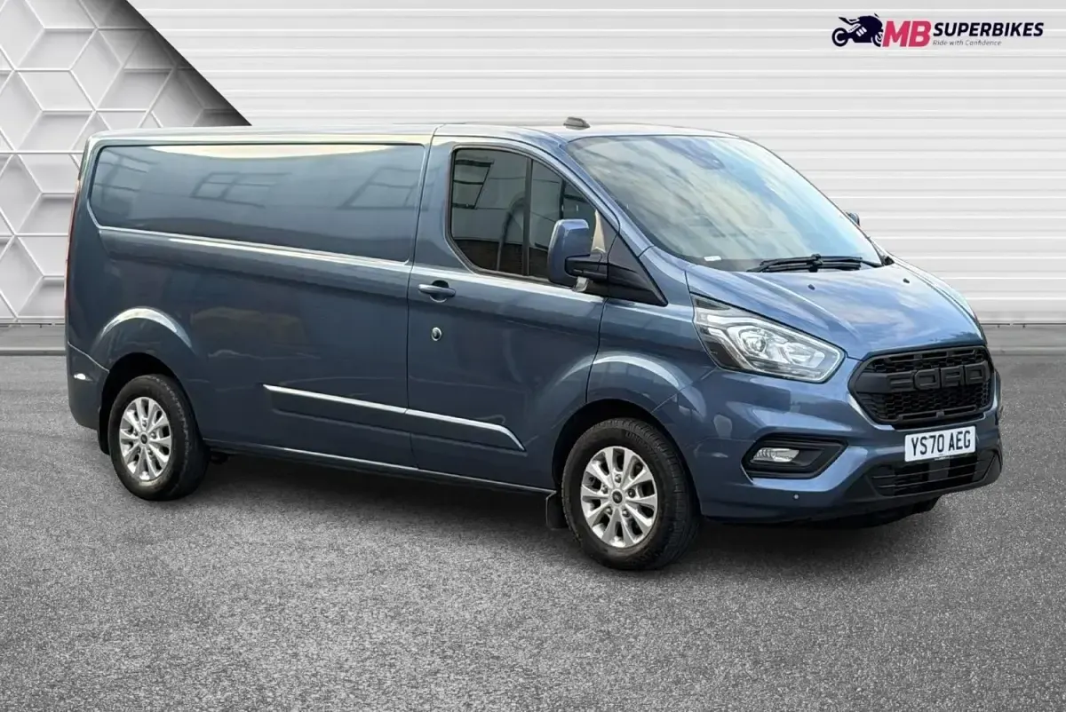 Second-hand Ford Transit Custom Limited 2020 Albastru Van