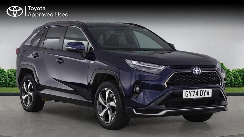 Obsidian blue Used 2024 Toyota RAV4 Hybrid Design SUV | £32,690 (Fair price) - Image 1/2