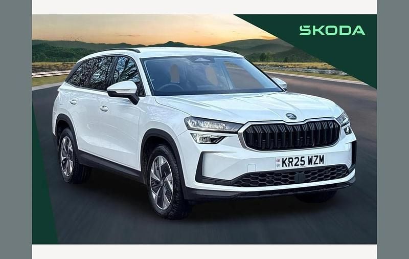 Moon white Used 2025 Skoda Kodiaq SE SUV | £29,985 (Super price) - Image 1/3