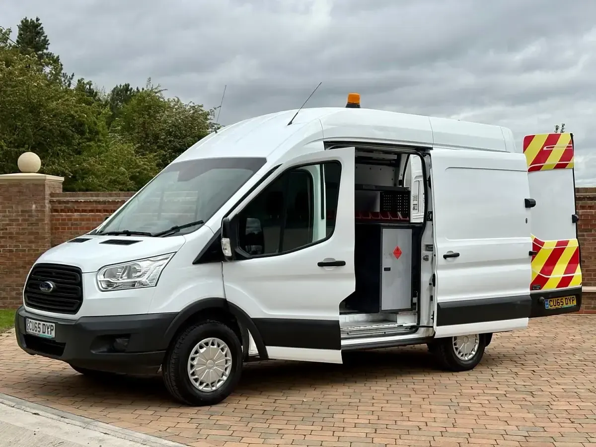 Used Ford Transit 155 HP (114 kW) 2016 White Van