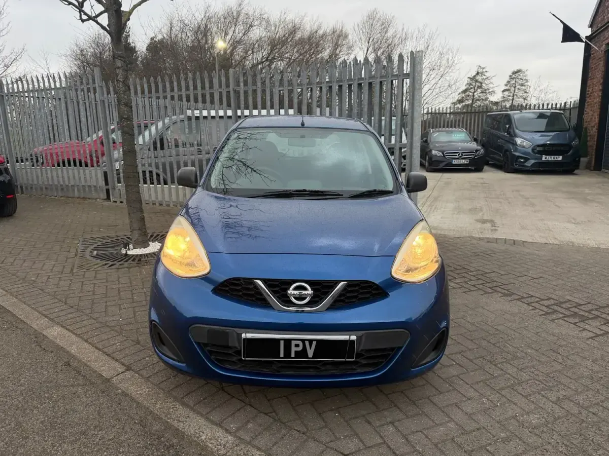 Używany Nissan Micra Visia 2015 Niebieski Hatchback