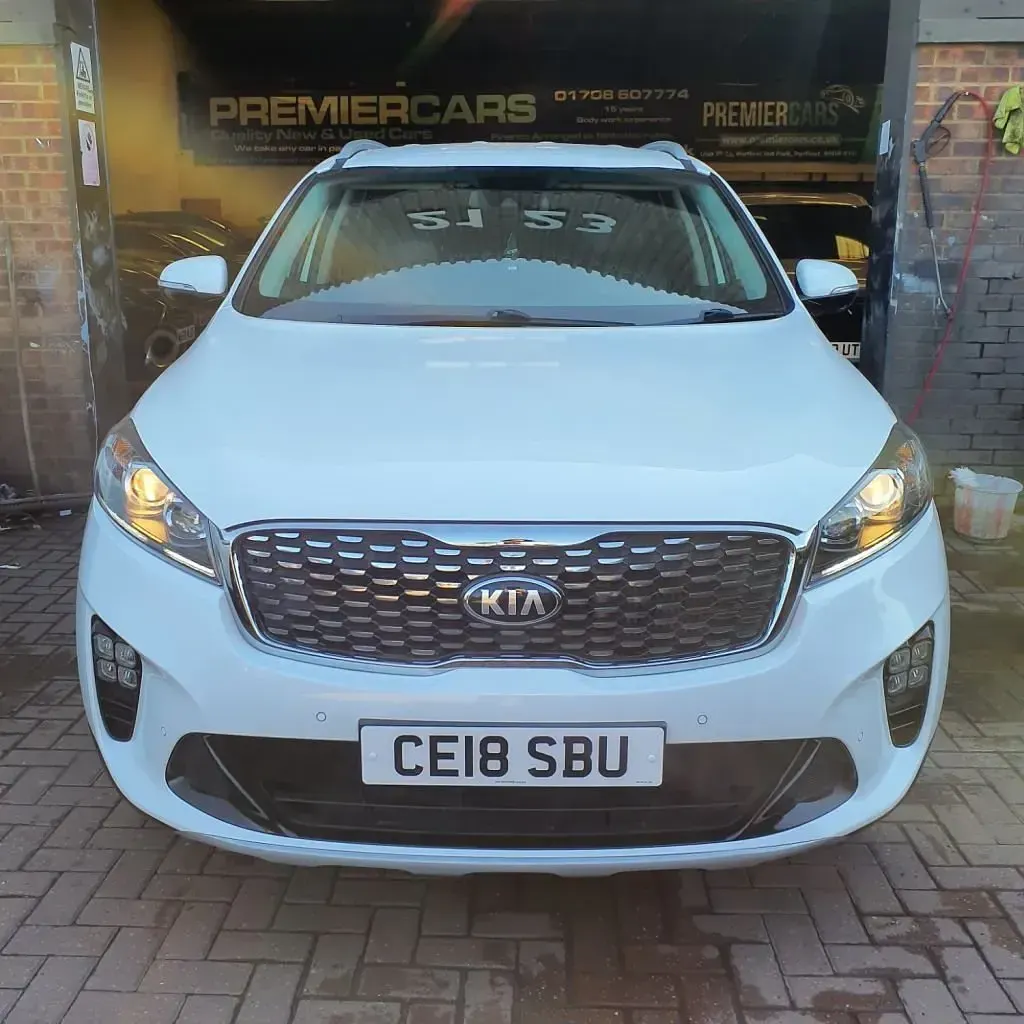 Used Kia Sorento GT-Line 197 HP (144 kW) 2018 White SUV
