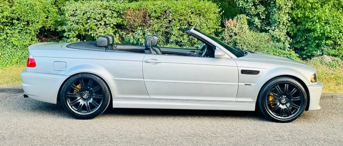 Used BMW M3 M Sport 333 HP (244 kW) 2004 Silver Cabriolet