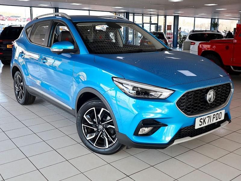 Blue Used 2021 MG ZS Exclusive Sedan | £13,989 (Fair price) - Image 1/4