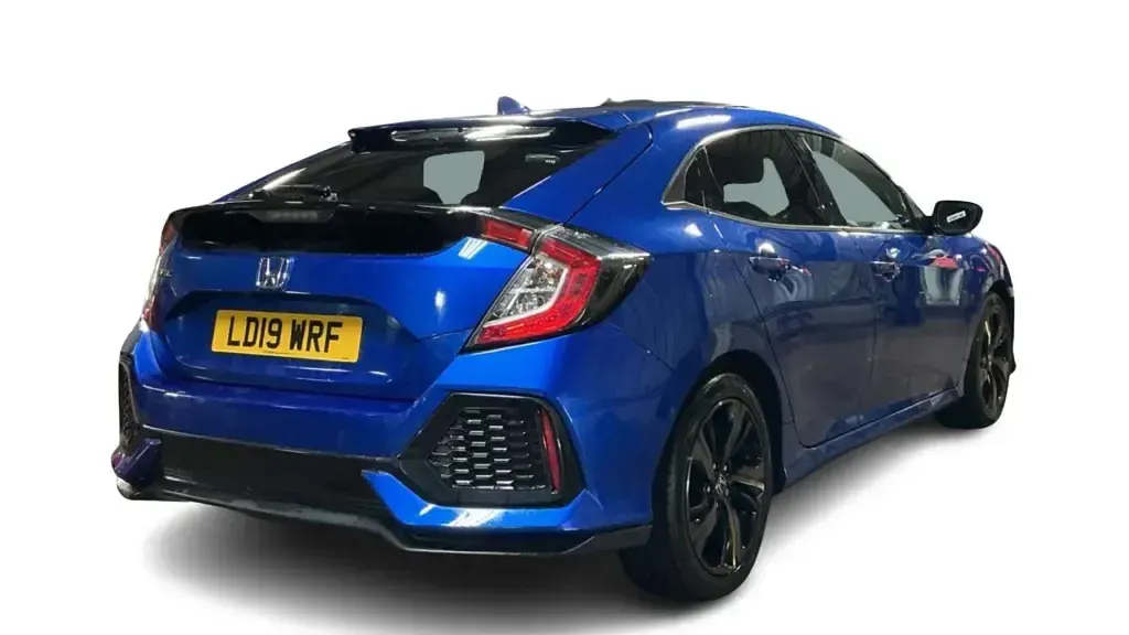 Used Honda Civic EX 120 HP (88 kW) 2019 Blue Hatchback
