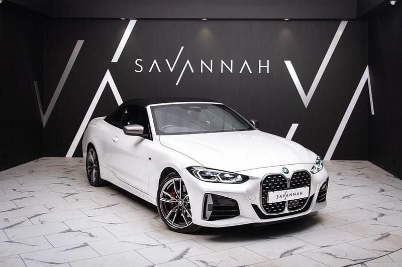 White Used 2021 BMW M440 M Sport Sedan | £39,000 (Fair price) - Image 1/4