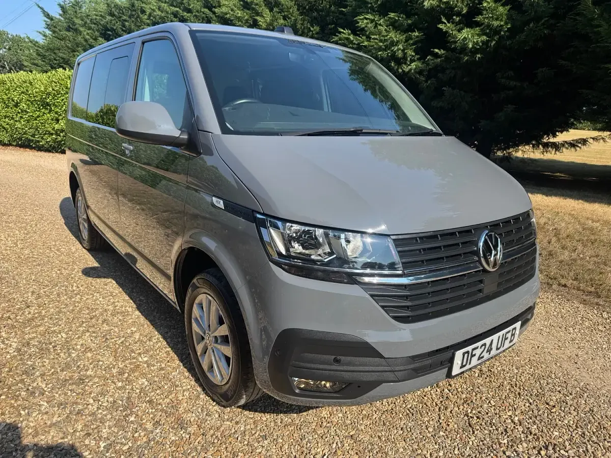 Used VW T7 Highline 110 HP (80 kW) 2024 Grey Van