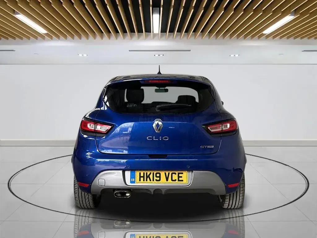 Used Renault Clio GT-Line 90 HP (66 kW) 2019 Blue Hatchback