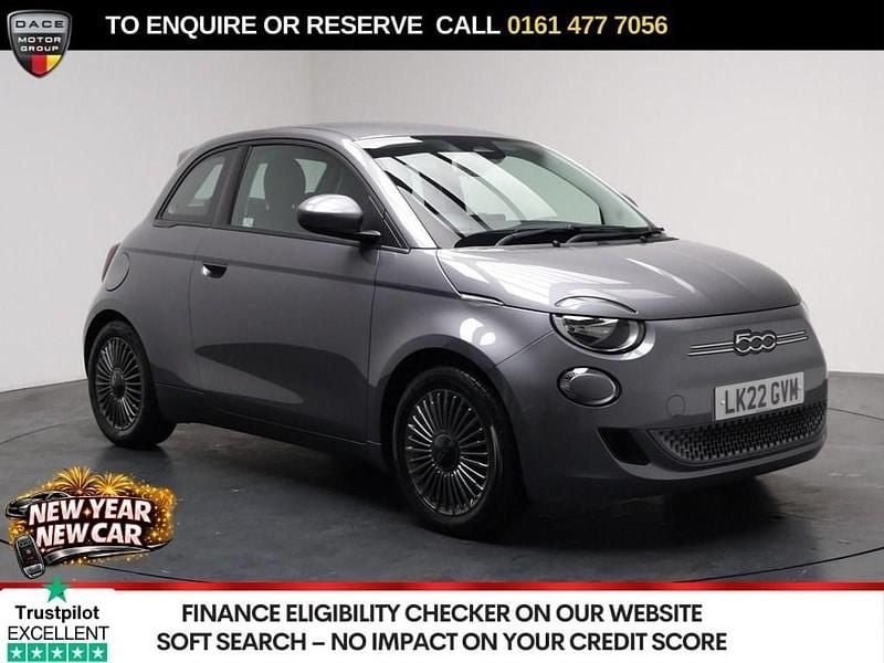 Grey Used 2022 Fiat 500e Icon Hatchback | £11,790 (Fair price) - Image 1/3