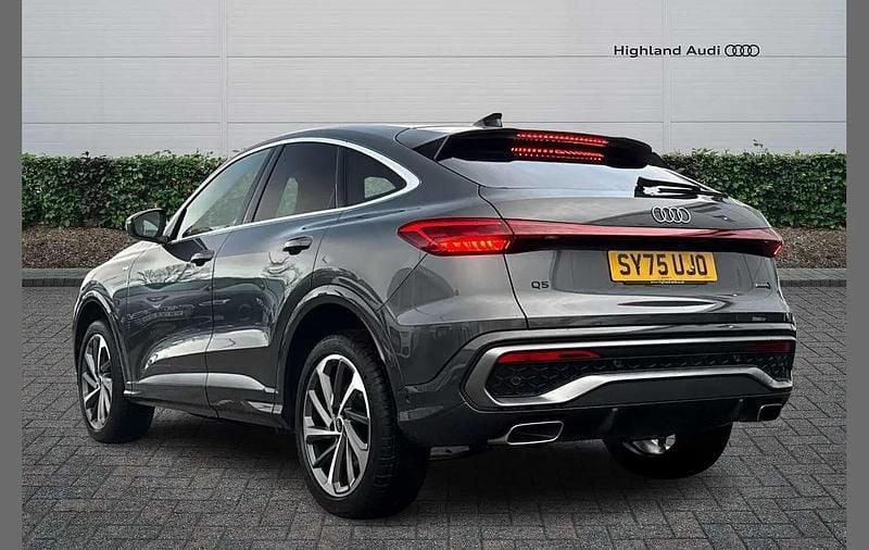 Begagnad Audi Q5 Sportback S-Line 268 HK (197 kW) 2025 Grå SUV