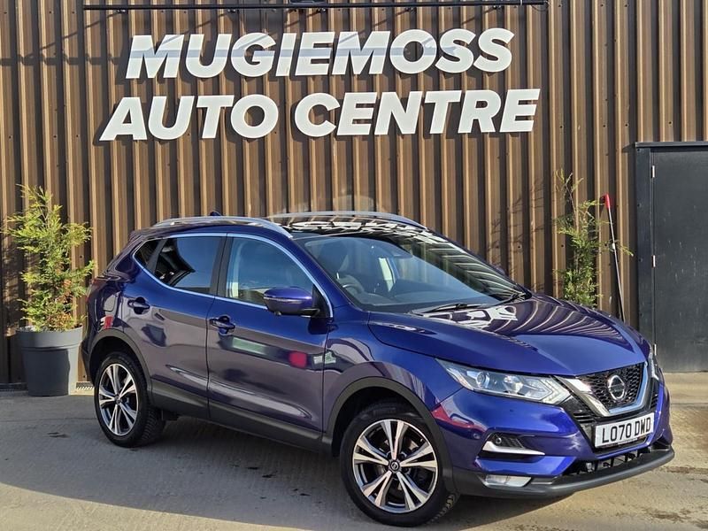 Used Nissan Qashqai N-Connecta 160 HP (117 kW) 2020 Blue SUV