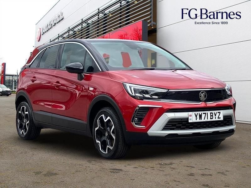 Red Used 2022 Vauxhall Crossland Edition SUV | £10,599 (Fair price) - Image 1/3