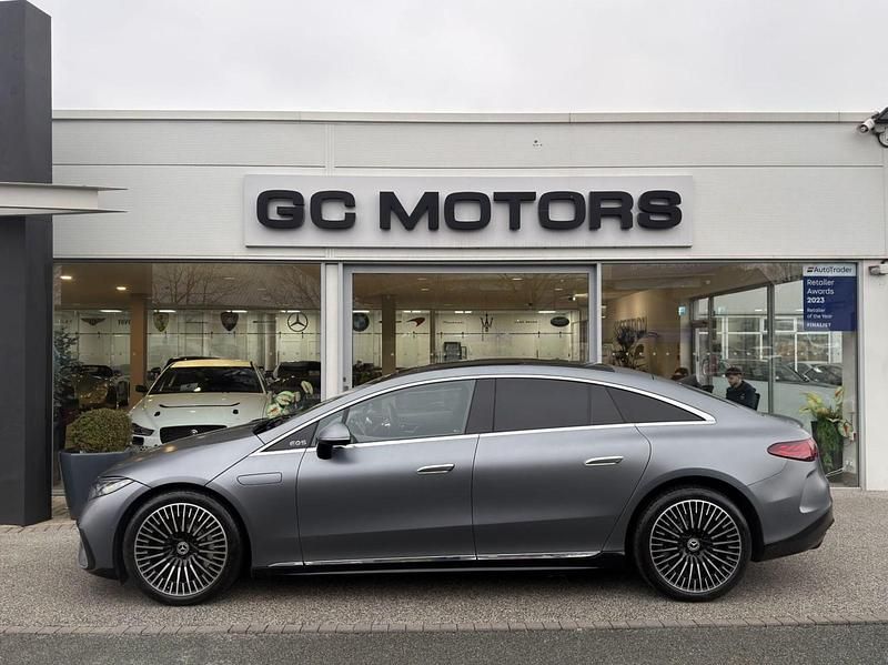 Used Mercedes EQS450+ AMG Line Premium Plus 264 kW (360 HP) 2022 Grey Sedan