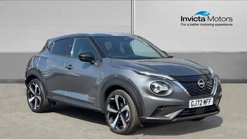 Grey Used 2022 Nissan Juke Tekna SUV | £18,800 (Fair price) - Image 1/4
