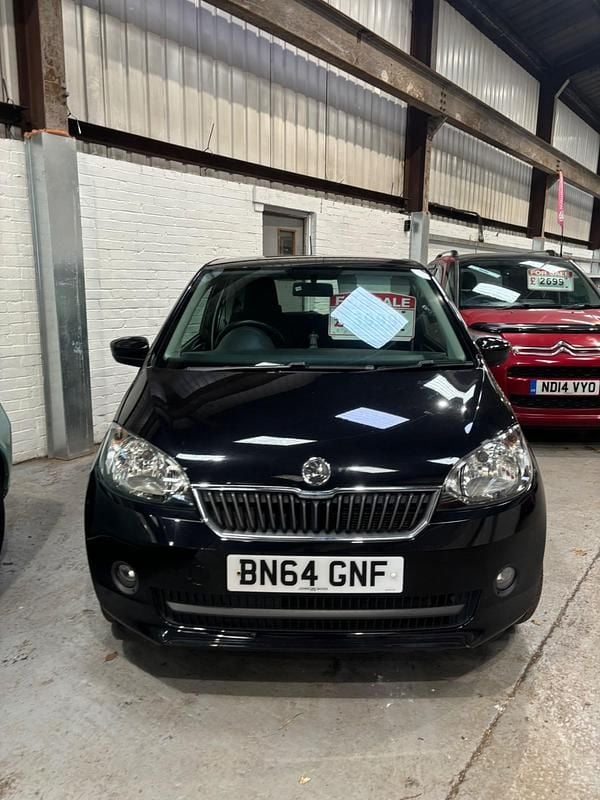 Used Skoda Citigo Elegance 75 HP (55 kW) 2014 Black Hatchback