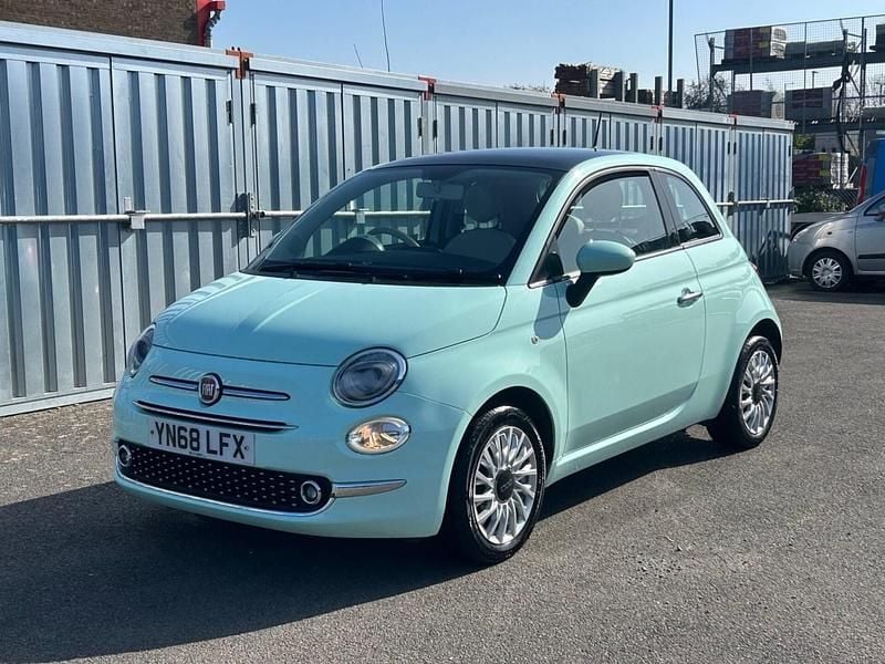 Used Fiat 500 Lounge 69 HP (50 kW) 2018 Green Hatchback