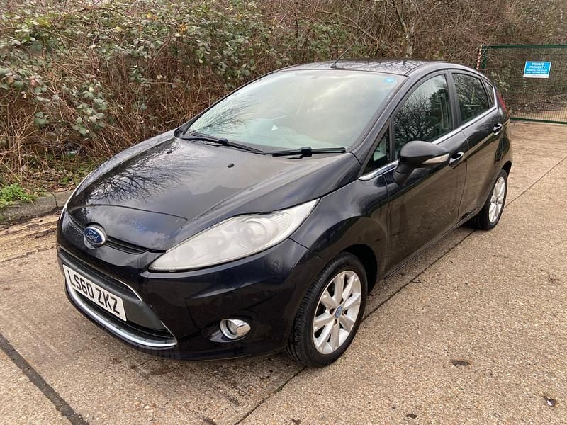 Black Used 2010 Ford Fiesta Zetec Hatchback | £2,495 (Good price) - Image 1/4