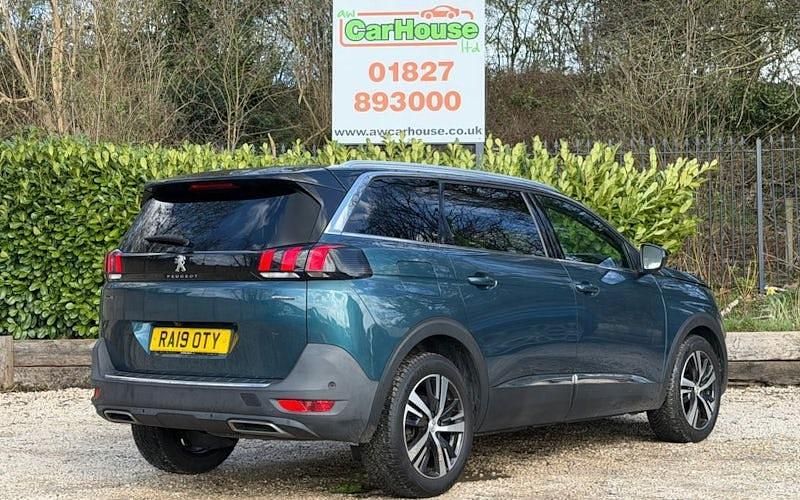 Used Peugeot 5008 GT-line 131 HP (96 kW) 2019 Green SUV