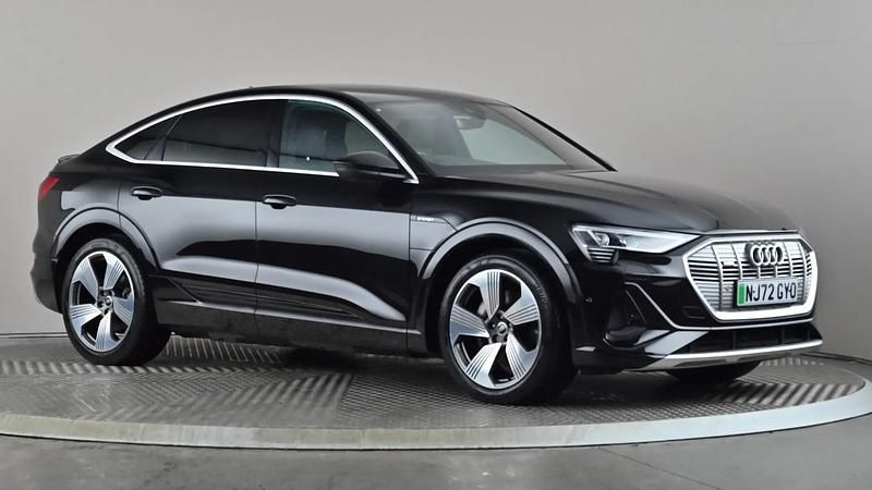 Black Used 2022 Audi e-tron S-Line SUV | £23,777 (Fair price) - Image 1/3