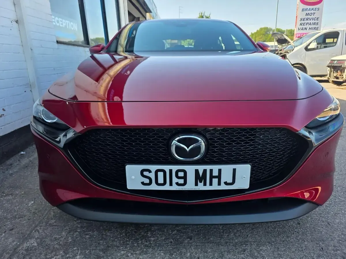 Used Mazda 3 Luxury 2019 Red Hatchback