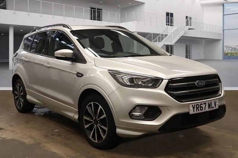 Used Ford Kuga ST-Line 150 HP (110 kW) 2017 Silver SUV