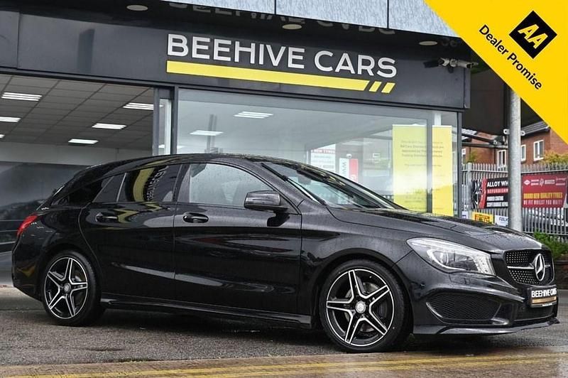Black Used 2016 Mercedes CLA220 Shooting Brake AMG Estate | £9,995 (Fair price) - Image 1/4