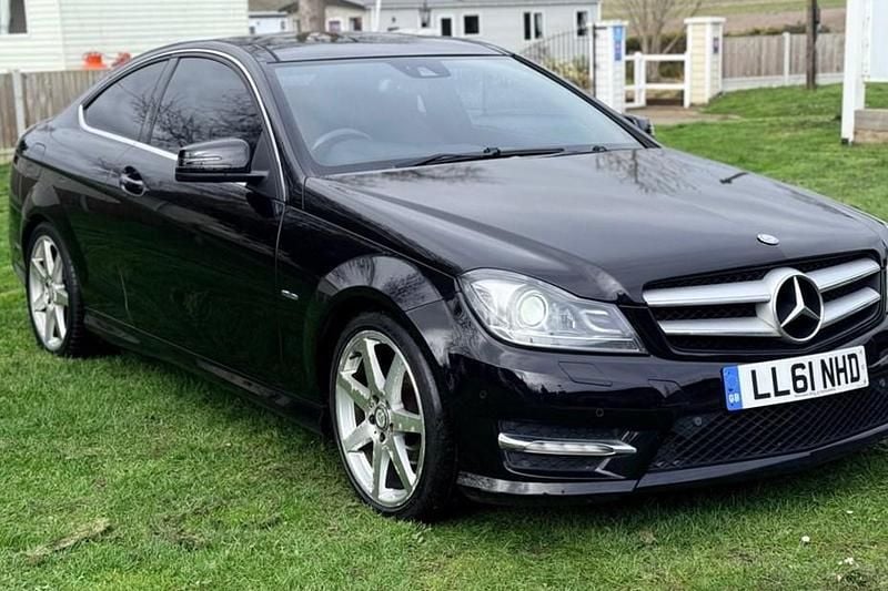 Used Mercedes C220 Sport Edition 170 HP (125 kW) 2011 Black Coupe