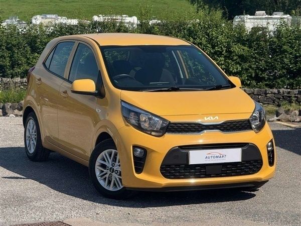 Yellow Used 2022 Kia Picanto 2 Hatchback | £11,995 (Fair price) - Image 1/4