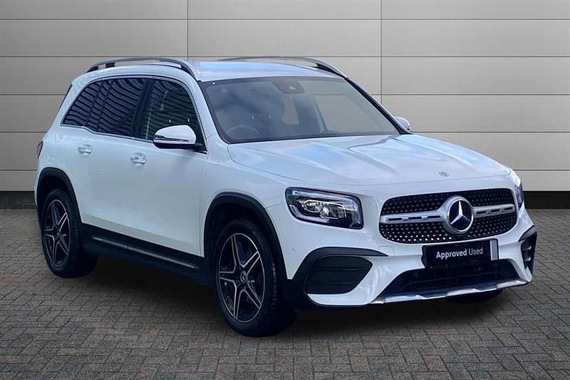 Used Mercedes GLB200 AMG Line Premium 163 HP (119 kW) 2023 White SUV